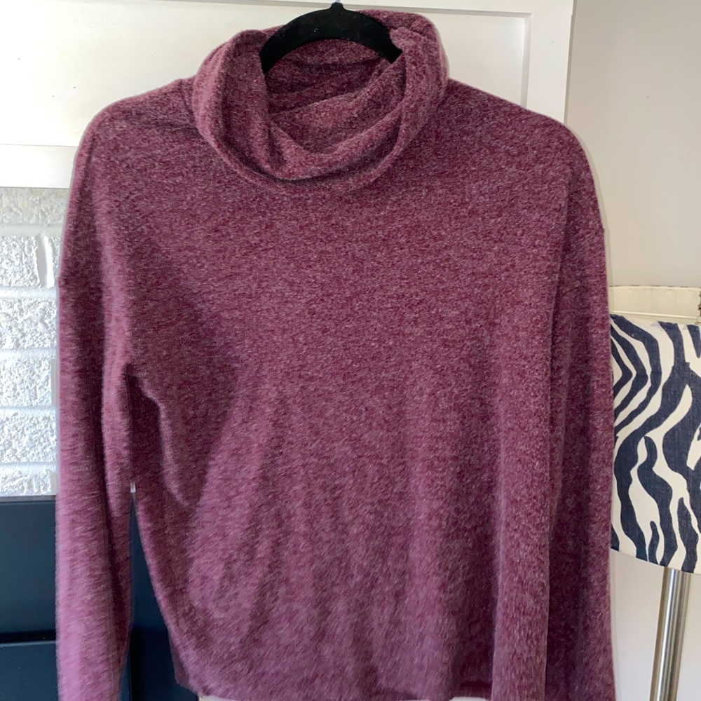 Cute Maroon Turtleneck Sweater!!